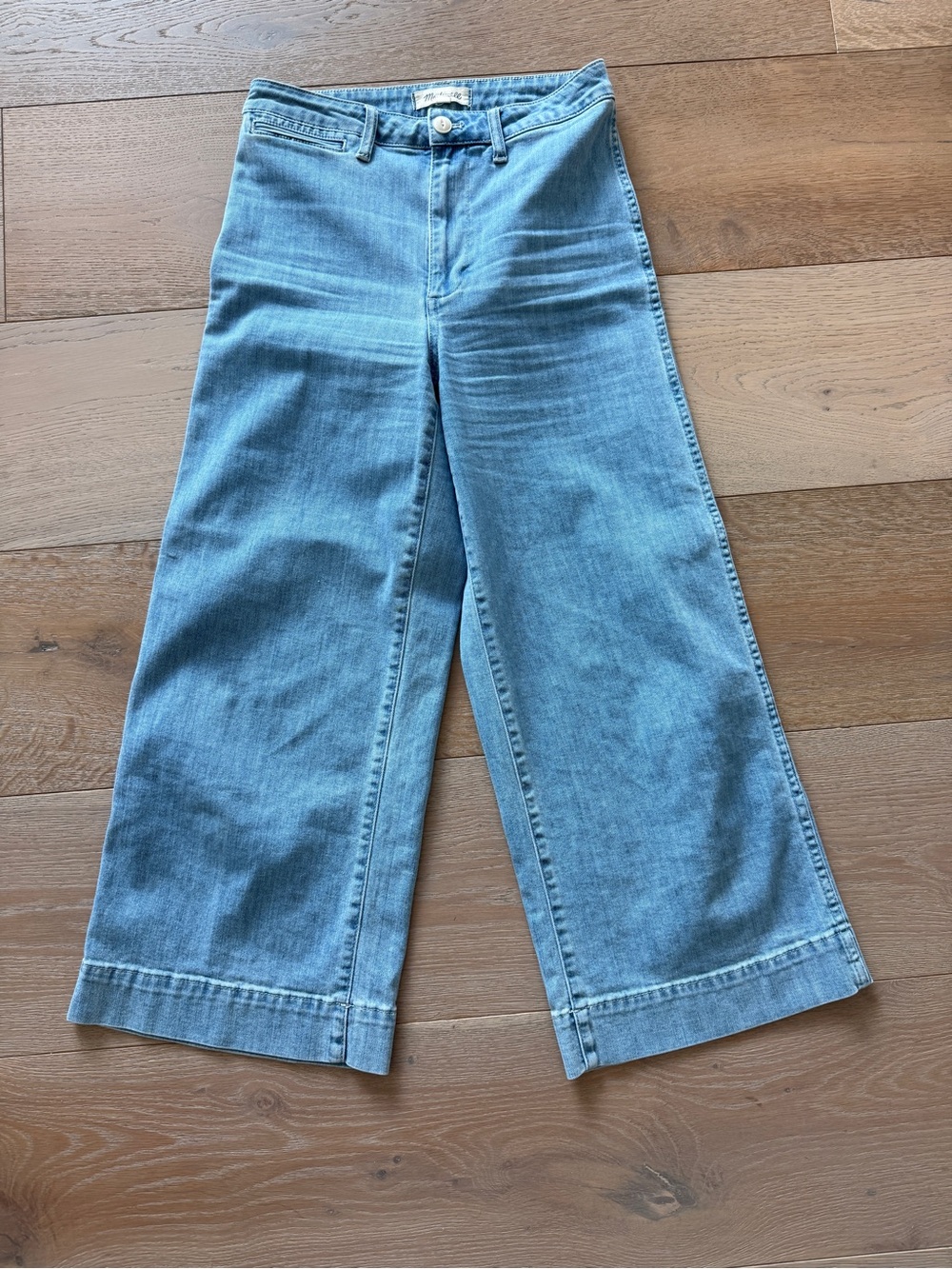 Madewell Emmit Wide-Leg Women's Crop Jeans - Picture 4 of 5